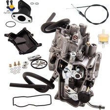 Carburetor & Throttle Cable For 1987 Yamaha Moto 4 YFM350ER YFM 350ER US picture