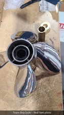 other see details OMC BRP Johnson Evinrude 1312 x 25 Pitch Stainless Ste G1N picture