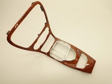 2003-2004 Mercedes SL R230 Center Console Wood Grain Dash Trim 2306801539 picture
