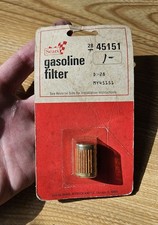 Vintage Sears and Roebuck 28 45151 In Carburetor Gasoline Filter picture