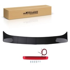Trunk Wing Spoiler for Toyota Corolla CE LE S 2003-2008 w/ Brake Light ABS Black picture