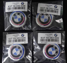 4PCS 68mm 50th Anniversary For BMW Wheel Center Hub Caps Badge Emblem Original⭐ picture