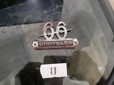 VINTAGE 1929 30 CHRYSLER SERIES 66 EMBLEM OEM picture