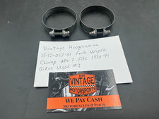 Vintage Husqvarna 15-12-027-01 Fork Wiper Clamp QTY 2 Fits 1970-71 Bikes Used #2 picture