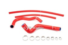 Silicone radiator and heater hose Kit for Jeep Cherokee XJ 4.0L, 1991-2001 Red picture