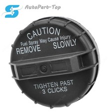 BLACK Non-Locking Gas Cap For Jeep Wrangler YJ TJ Cherokee XJ Grand Dodge Ram picture
