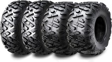 2001-2014 Polaris Sportsman 90 Full Set tires 19x7-8&18x9.5-8 Big Horn Style picture