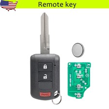 For 2015-2024 MITSUBISHI MIRAGE KEYLESS REMOTE KEY FOB OUCJ166N 315MHz 3 BUTTON picture