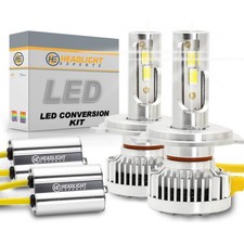 2014 Triumph Motorcycle Tiger Explorer  H4 LED Headlight Bulbs 20K Lumens Dual B picture