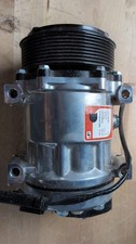 A/C Compressor Genuine Sanden SD7H15 8086 8240 155cc Poly-V Vertical 119mm 24v picture