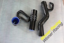 For Audi S4/S6 C4 2.2L AAN R5 20VT Non-UK 1991-1997 Silicone Turbo Hose BLACK picture