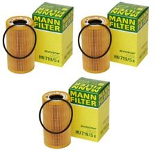 Set of 3 Engine Oil Filters Mann HU 719/5 X For Porsche 911 918 Spyder Boxster picture