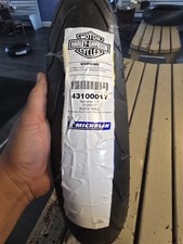 OEM Harley-Davidson Michelin Scorcher 11F Front Tire 100/80-17 43100017  New picture