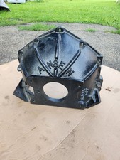 55-57 Ansen Chevy Scattershield Cast Steel Blowproof Bell Housing NHRA SBC BBC picture