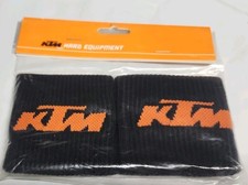 Vintage 2000's KTM SWEAT BANDS WRIST BAND BLACK ORANGE COLLECTOR ITEM RARE picture