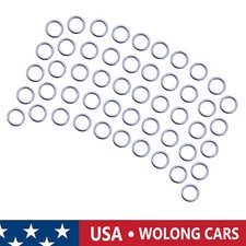 50x M14 Crush Washer Oil Drain Plug Gasket for Volkswagen Audi N0138157 picture