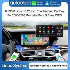 10.25''For Mercedes Benz S Class W221 NTG3.0 Touchscreen Android Auto Carplay picture