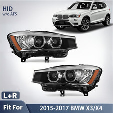 HID/Xenon Headlight For 2015-2017 BMW X3/X4 F25 F26 w/o AFS  Left+Right Pair picture