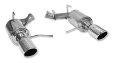 Roush Fits 2011-2014 Ford Mustang V6 Enhanced Sound Dual Axle-Back W/ Round Tips picture