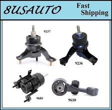 4 PCS MOTOR & TRANS MOUNT FIT 2009-2013 TOYOTA HIGHLANDER 2.7L - AUTO TRANS picture