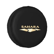New 17 inch PVC Jeep Wrangler Sahara Spare Tire Cover picture