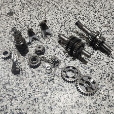2006 05-07 Crf250r Transmission Complete Gears Shafts Shift Forks Assembly picture