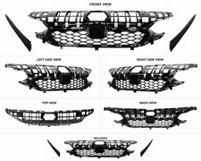 2022-2024 Honda Civic Hatchback Front Grille | All Trims | Except FL5 Type picture