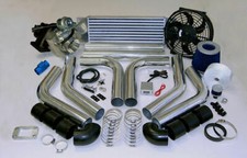 Universal T3/T4 T04E Hybrid Turbo Kit Turbo Charger Filter Timer internal WG HW picture