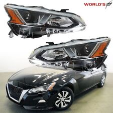 Halogen Projector Headlights Headlamps For 2019-2020 Nissan Altima LH&RH Chrome picture