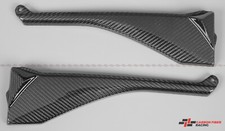 2008-2009 Kawasaki Ninja ZX-10R Dash Panels - 100% Carbon Fiber picture