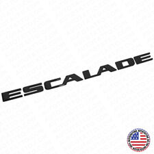 For 15-22 Cadillac Escalade Gloss Black Rear Liftgate Nameplate Emblem Badge picture