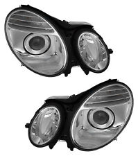 For 2007-2009 Mercedes Benz E Class Headlight HID Set Driver and Passenger Side picture