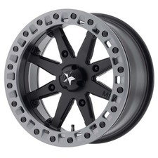 MSA M31-05756 Lok2 15x7 Satin Black Wheel Arctic Cat Wildcat UTV picture