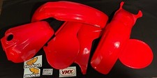 HONDA 1980 CR250 PLASTIC KIT RED TANK 1980 80 CR250 FRONT REAR SIDES VMX RACING picture