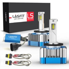 LASFIT D1S D1R D3S D3R LED Headlight Bulb HID Replacement Kit White 100W 11000LM picture