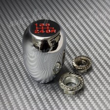 CHROME ALUMINUM MANUAL MT TYPE-R 6-SPEED GEAR SHIFTER SHIFT KNOB FIT HONDA ACURA picture