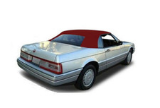 Fits Cadillac Allante Convertible Soft Top CANVAS CLOTH 1987-1993 BURGUNDY picture