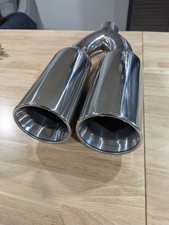 DT-30538PL STAINLESS EXHAUST TIP DUAL DOUBLE WALL PENCIL ROLL 3