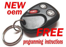NEW OEM 2003 2004 2005 2006 CHEVY SILVERADO KEYLESS REMOTE ENTRY FOB FCC LHJ011 picture
