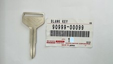 Toyota 90999-00099 OEM Key Blank. Fits Cressida 1977-1988, Camry 1983-1991 picture