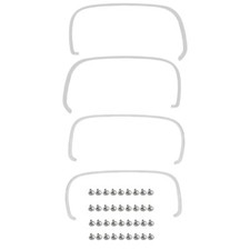 1973-1980 Chevy Truck Wheel Opening Molding 4 Pcs Set Front+Rear+Right+Left Side picture