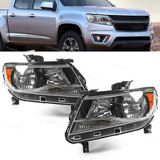 Pair Headlamps Fit For 15-22 Chevy Colorado Halogen Models L+R Side Headlights picture