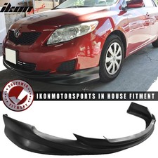 Fits 09-10 Toyota Corolla K-Style Unpainted Front Bumper Lip Spoiler - PU picture