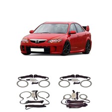 Bright Red Angel Eye Headlight Halo kit for Mazda 6 03-08 picture