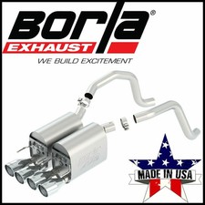 Borla ATAK Axle-Back Exhaust System Fits 2005-2008 Chevrolet Corvette 6.0L/ 6.2L picture