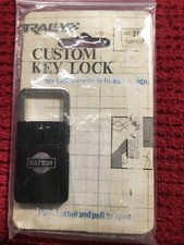 Vintage NOS 1980's Metal Datsun Key Fob/Chain - 2.5