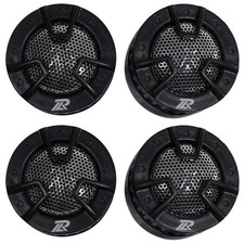 2 New Pairs Power Acoustik NB-4 500 Watt Car Tweeters With Built in Crossover picture