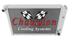 1977 78 79 80 81 1982 Chevy Corvette 2 Row Aluminum Radiator 1 Inch Tubes picture