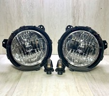 18-26 Jeep Wrangler JL Gladiator Halogen Headlights Pair Set OEM 55112872AG picture
