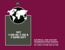 1997 Ford F-250, F-350, SuperDuty EVTM Wiring Diagrams Manual picture